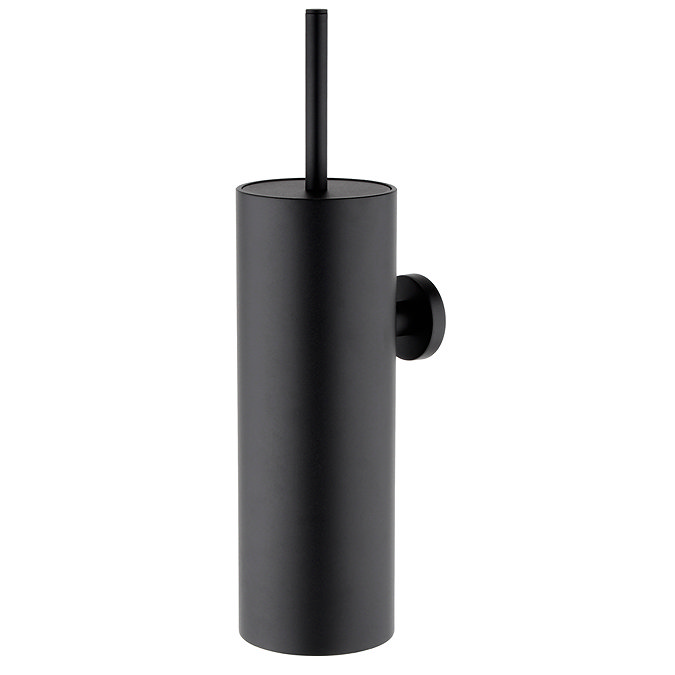 Osaka Wall Mounted Toilet Brush - Textured Matt Black