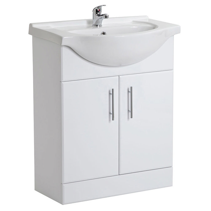 Otley 5 Piece Vanity Unit Bathroom Suite Standard Large Image