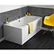 Otley Round Double Ended Acrylic Bath Profile Large Image