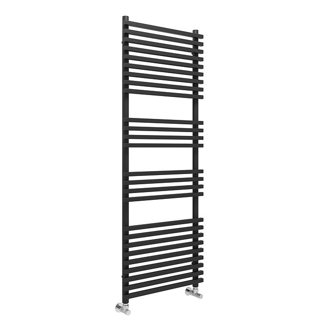 Otsu Anthracite W500 x H1400mm Heated Towel Rail