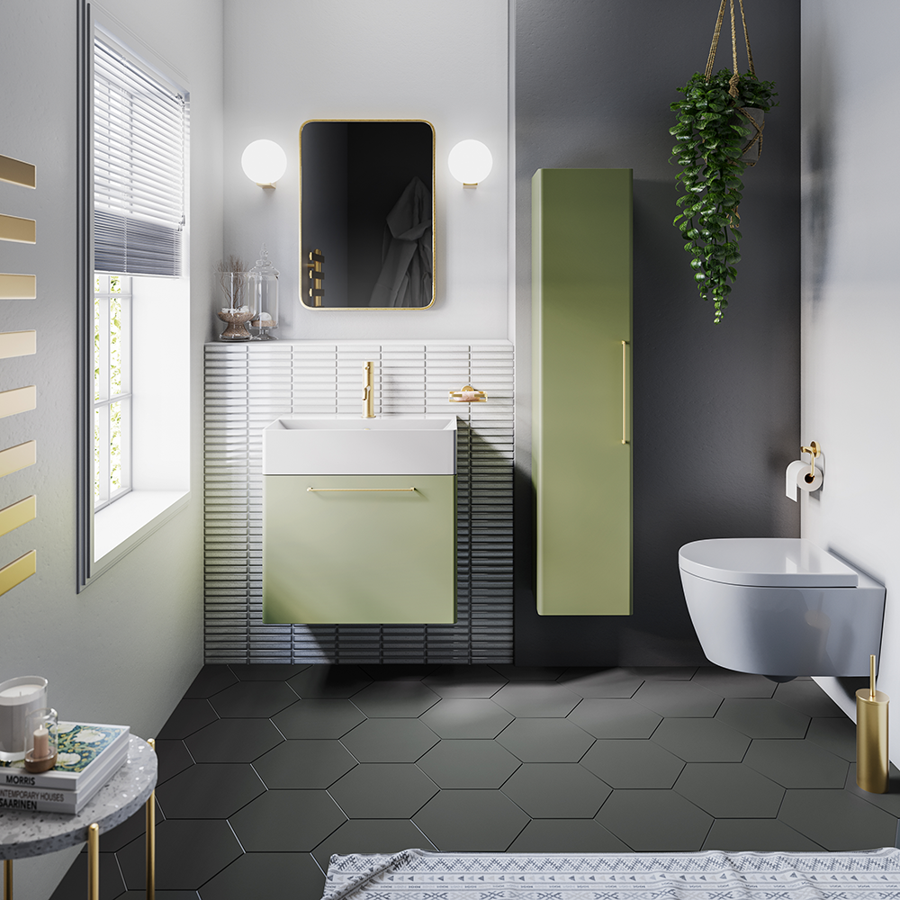 Otsu KitKat Mosaic Tile Sheet Gloss White Speckled 295 x 295mm