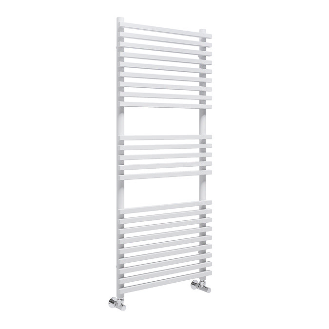 Otsu White W500 x H1170mm Heated Towel Rail