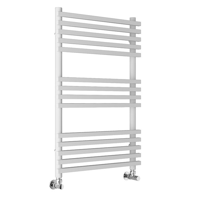 Otsu White W500 x H800mm Heated Towel Rail