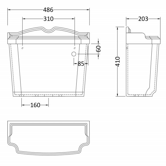 Oxford 1600 Complete Bathroom Suite
