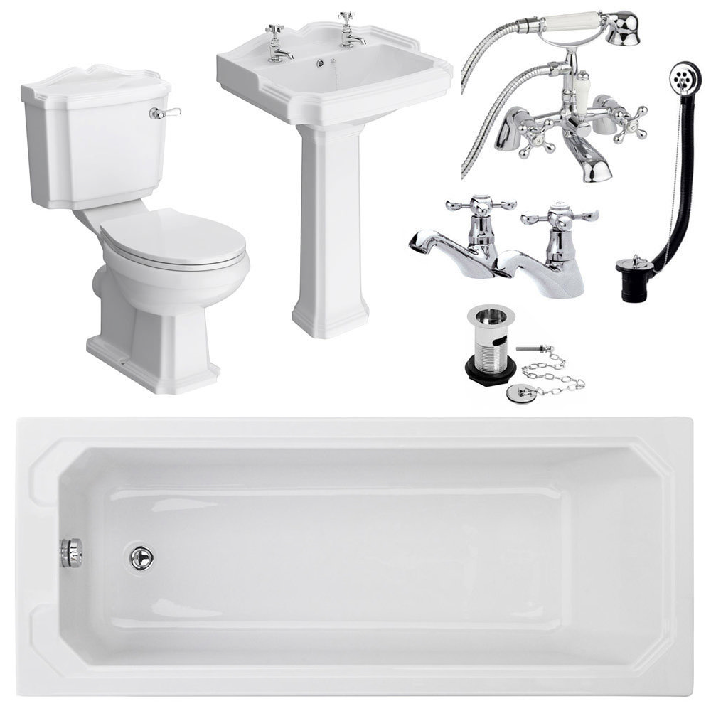 Oxford 1700 Complete Bathroom Package At Victorian Plumbing UK