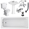 Oxford Complete Traditional Bathroom Package (1700 x 700mm) 