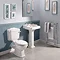 Oxford 5 Piece 2TH Traditional Ceramic Bathroom Suite Large Image