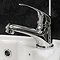 Oxford Cloakroom Suite w/ Basin Mixer, Waste & Chrome Bottle Trap Feature Large Image