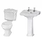 Oxford Traditional Free Standing Roll Top Slipper Bath Suite  Feature Large Image