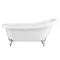 Oxford Traditional Free Standing Roll Top Slipper Bath Suite  Standard Large Image