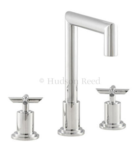 P-zazz 3 Tap Hole Bath Mixer Large Image