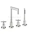 P-zazz 4 Tap Hole Bath Mixer Large Image
