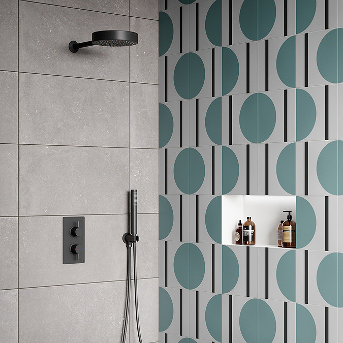 Pablo Ivory Concrete Effect Wall & Floor Tiles - 315 x 615mm