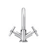 Pablo Modern Basin Mixer with Click Clack Waste - Chrome  additional Large Image