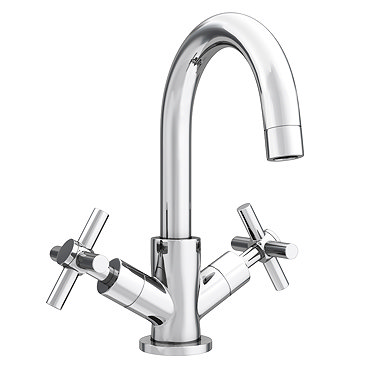 Pablo Modern Basin Mixer with Click Clack Waste - Chrome Feature Large Image