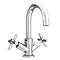 Pablo Modern Basin Mixer with Click Clack Waste - Chrome Large Image