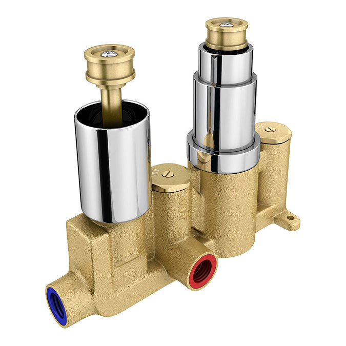 Pablo Shower Package with Concealed Crosshead Valve + Head Profile Large Image