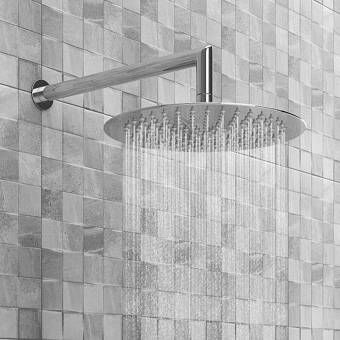 Pablo Shower Package with Concealed Crosshead Valve + Head Feature Large Image
