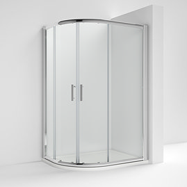 Pacific 1000 x 900mm Offset Quadrant Shower Enclosure