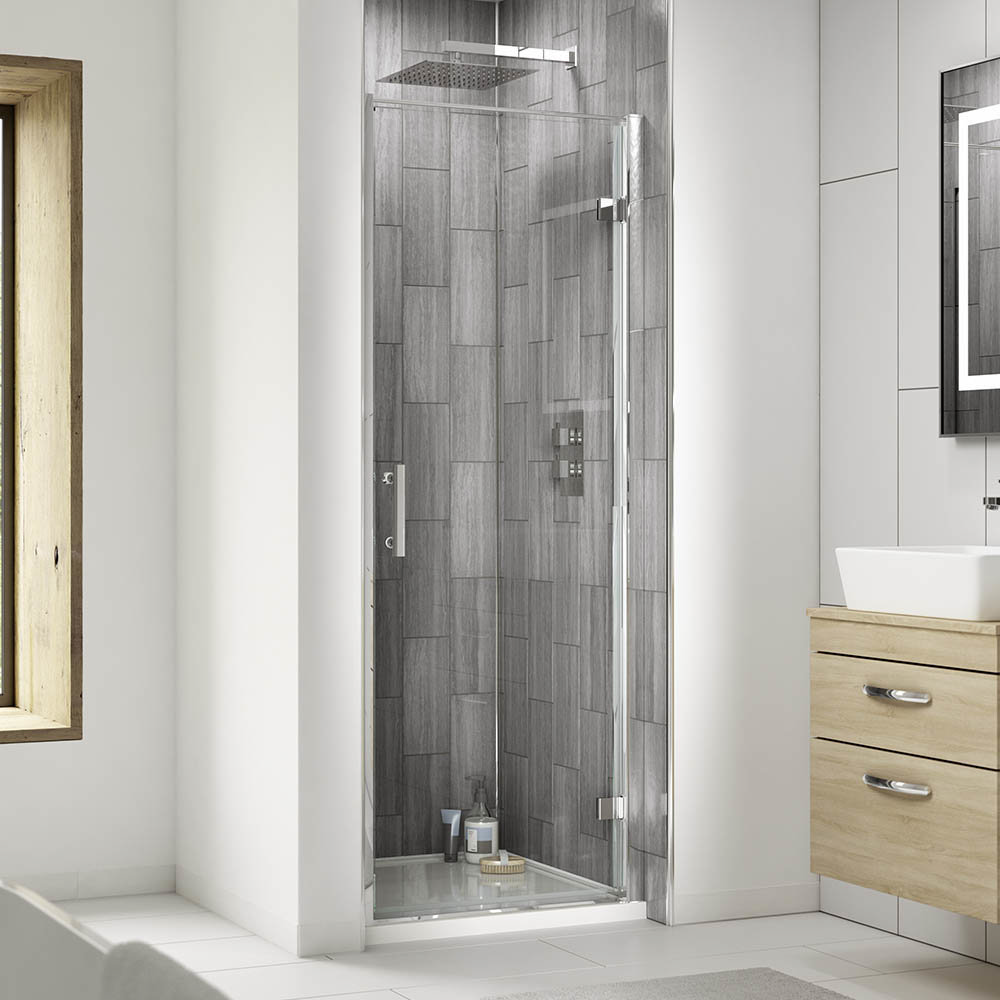 Pacific Hinged Shower Door at Victorian Plumbing UK