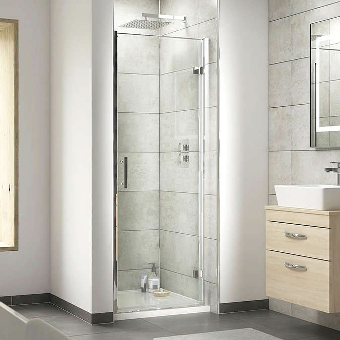 Pacific Hinged Shower Door - Various Sizes  Feature Large Image