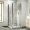 Pacific Hinged Shower Door - Various Sizes  Standard Large Image