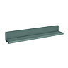 Padstow 600mm Wooden Wall Hung Shelf – Satin Green