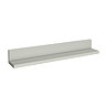Padstow 600mm Wooden Wall Hung Shelf - Satin Grey