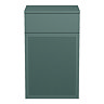 Padstow Slatted WC Toilet Unit – Satin Green (Unit Only)