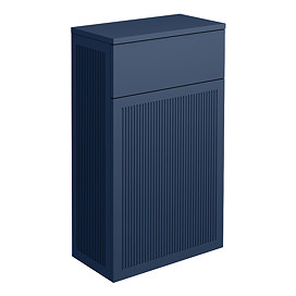 Padstow Slatted WC Toilet Unit – Satin Indigo Blue (Unit Only)