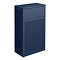 Padstow Slatted WC Toilet Unit – Satin Indigo Blue (Unit Only)
