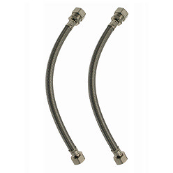 2 Flexibles De Raccordement Pour Robinet Victoria Plum - 500mm, Faciles à Installer