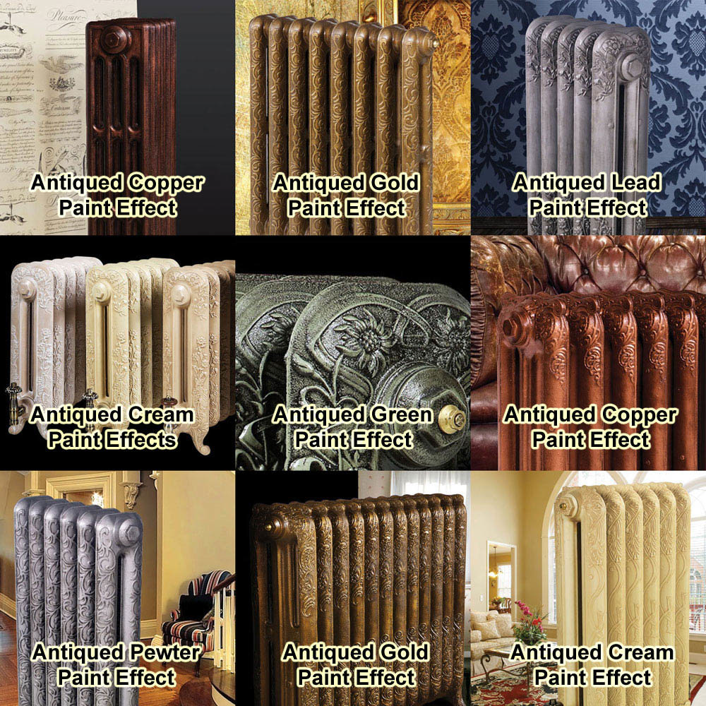 Paladin Sloane 450mm High 7 Section Electric Cast Iron Radiator with