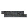 Palamas Black Split Face Natural Stone Wall Tiles - 100 x 360mm