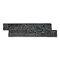 Palamas Black Split Face Natural Stone Wall Tiles - 100 x 360mm