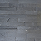 Palamas Slate Black Split Face Natural Stone Wall Tiles - 100 x 360mm