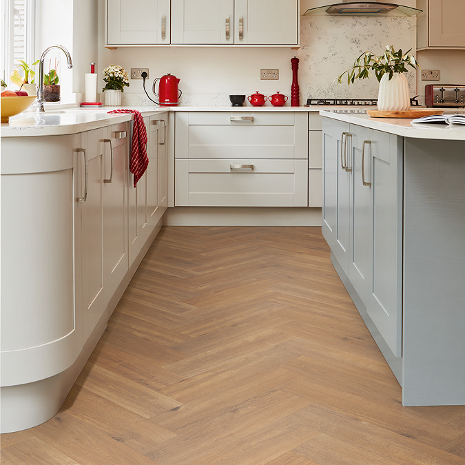 Palio by Karndean Core Modena Herringbone 596 x 149mm Vinyl Plank Flooring