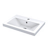 Pallas 500 Modern Gloss White Floor Standing Vanity Unit  Profile Large Image