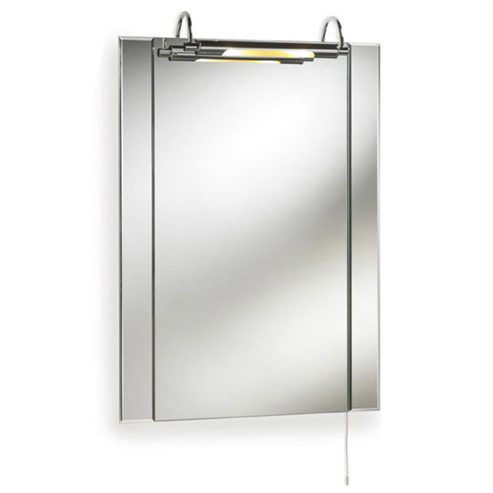 Ultra Pallas Bathroom Mirror with Light - LQ305 Large Image