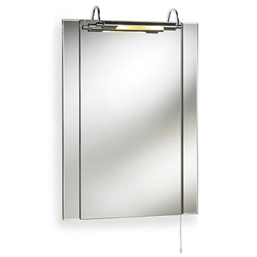 Ultra Pallas Bathroom Mirror with Light - LQ305 Profile Large Image