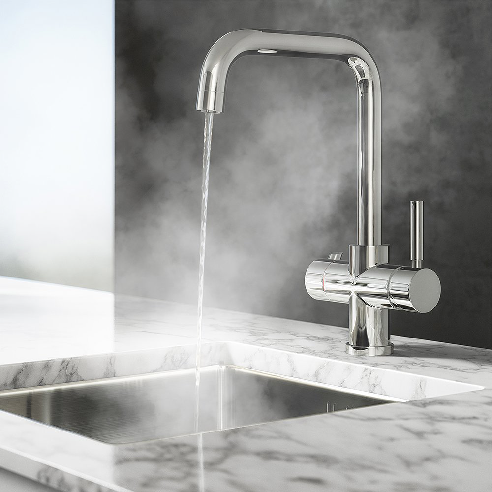 Home Q&A: What's the difference between a boiler tap and a hot water  dispenser?