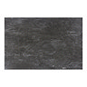 Palomar Gloss Anthracite Stone Effect Wall and Floor Tiles - 400 x 600mm