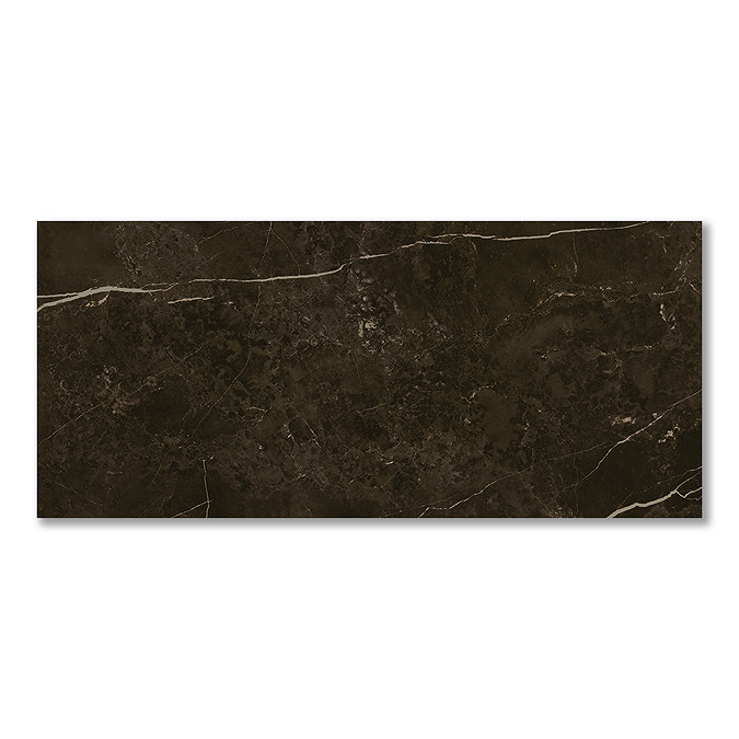 Palor Matt Black Marble Effect Wall & Floor Tiles - 300 x 600mm