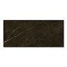 Palor Matt Black Marble Effect Wall & Floor Tiles - 300 x 600mm
