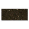 Palor Matt Black Marble Effect Wall & Floor Tiles - 300 x 600mm