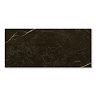 Palor Matt Black Marble Effect Wall & Floor Tiles - 300 x 600mm