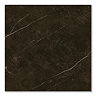Palor Matt Black Marble Effect Wall & Floor Tiles - 600 x 600mm