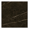 Palor Matt Black Marble Effect Wall & Floor Tiles - 600 x 600mm