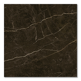 Palor Matt Black Marble Effect Wall & Floor Tiles - 600 x 600mm