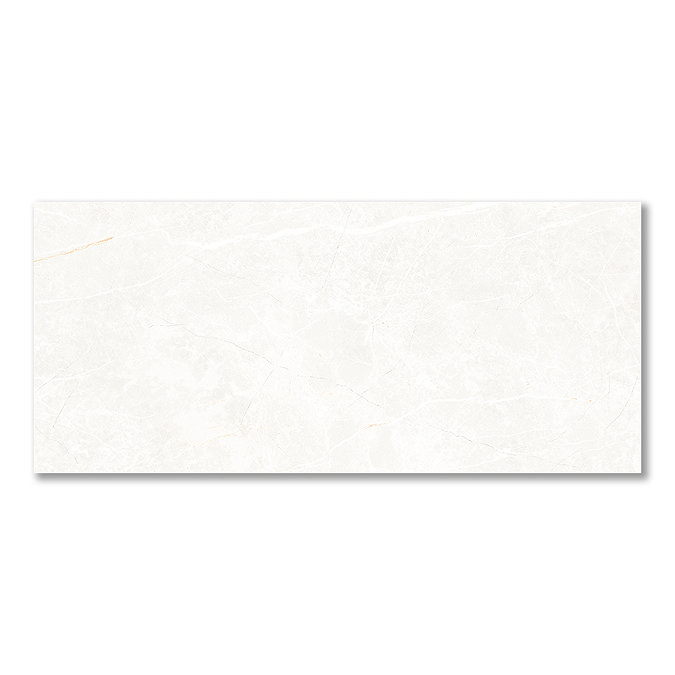 Palor Matt White Marble Effect Wall & Floor Tiles - 300 x 600mm